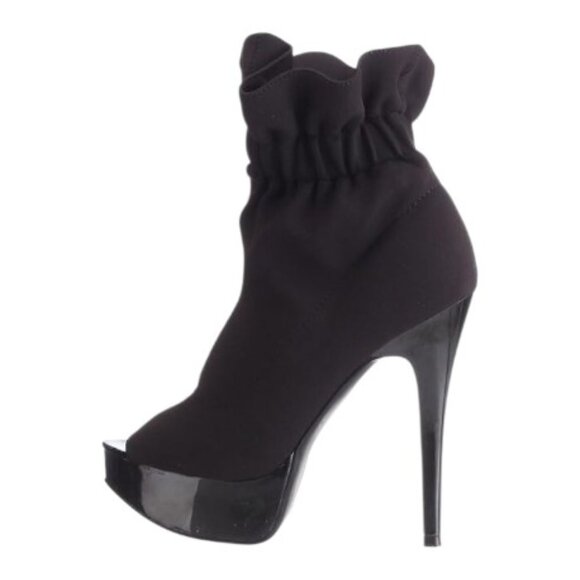 Chinese Laundry Women's Mollie Mule BOOTIES Pumps Stilettos Black 7.5 M NIB - Picture 6 of 6